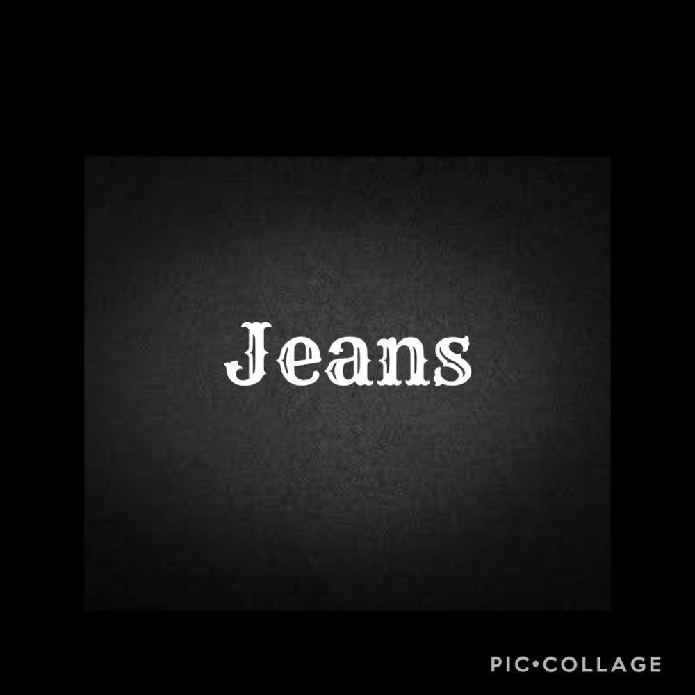 Jeans sold here